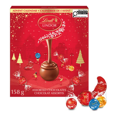 加拿大代購｜Lindt 瑞士蓮 聖誕節 Lindor 松露巧克力禮盒＆降臨曆 19款｜Maple Treats15