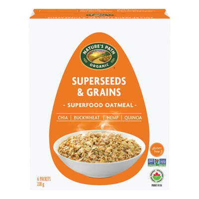 加拿大代購｜Nature's Path 有機超級食物燕麥 4款 Superfood Oatmeal｜Maple Treats1