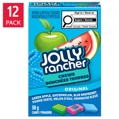 加拿大代購｜Jolly Rancher 水果軟糖 58g×12盒｜Maple Treats2