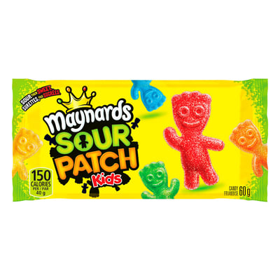 加拿大代購｜Sour Patch Kids 酸酸軟糖 60g×18包｜Maple Treats2