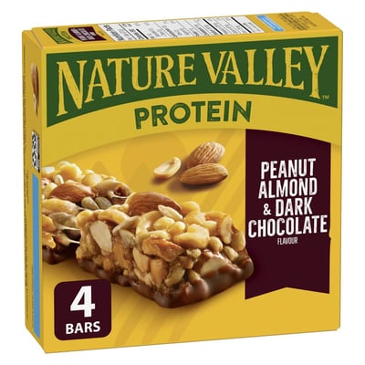 加拿大代購｜Nature Valley 天然谷 Protein 高蛋白堅果棒 4入 2款｜Maple Treats2