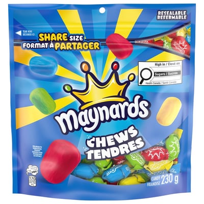加拿大代購｜Maynards 加拿大國民軟糖 Chews 軟嚼糖／Fuzzy Peach Blends 3款｜Maple Treats2