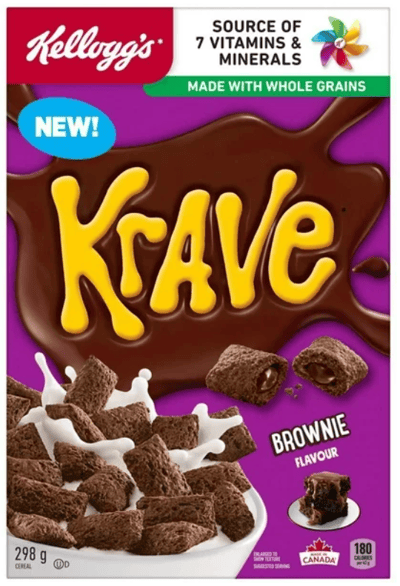 Krave 巧克力醬夾心麥片8