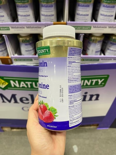 『好市多』Nature’s Bounty 軟糖180顆｜Melatonin Gummies4