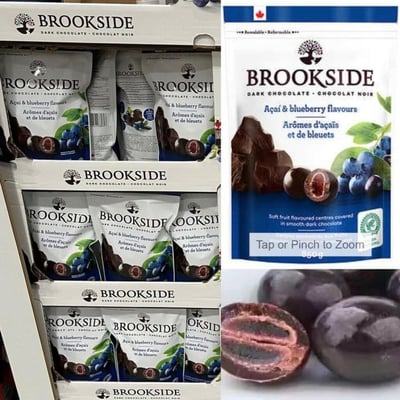 Brookside夾心黑巧克力850g/235g7