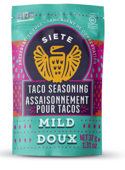Siete 塔可調味料 全素豆泥 墨西哥玉米片｜Taco Seasoning4