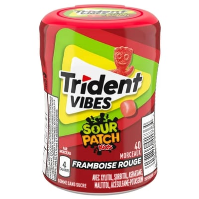Trident sour patch kids 口香糖40入5