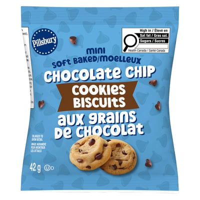 加拿大代購｜Pillsbury 迷你巧克力豆軟餅乾 42g×28包｜Maple Treats6