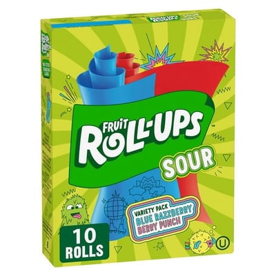 加拿大代購｜Betty Crocker Fruit Roll-Ups 水果捲捲軟糖 10入 3款｜Maple Treats2