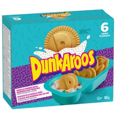 加拿大代購｜DunkAroos 沾醬餅乾 6盒入 168g 3款｜Maple Treats1