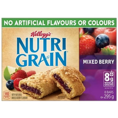 Nutri-Grain 水果燕麥能量穀物棒9