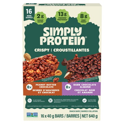 加拿大代購｜Simply Protein 脆脆蛋白棒 40g｜Maple Treats2