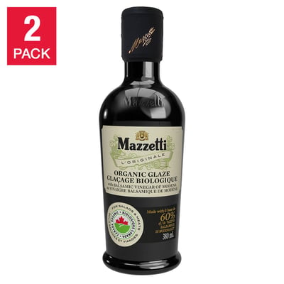 加拿大代購｜Mazzetti 有機巴薩米克醋膏 380ml×2｜Maple Treats2