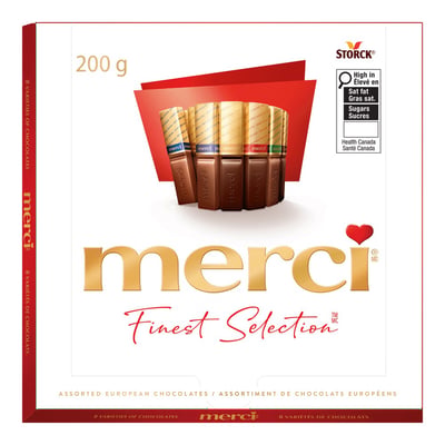 加拿大代購｜merci 聖誕節歐洲巧克力禮盒 牛奶綜合／酥脆 3款｜Maple Treats2