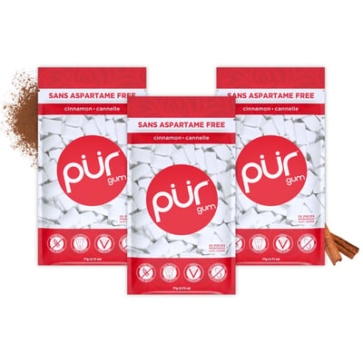 加拿大代購｜PUR 無阿斯巴甜 100% 木糖醇口香糖 加拿大品牌 11款｜Maple Treats9