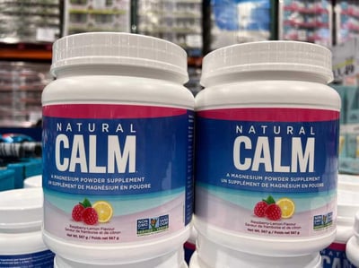 『好市多』Natural Calm覆盆子檸檬風味鎂粉567g｜Magnesium Powder3