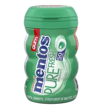 Mentos 曼陀珠爆漿無糖口香糖 50顆3