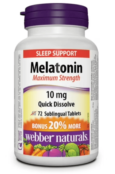 Webber Naturals 褪黑系列｜Melatonin2