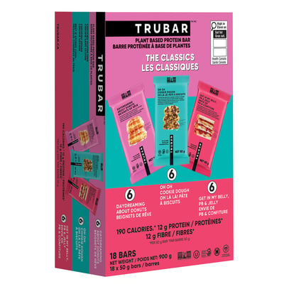 加拿大代購｜Trubar 植物蛋白棒 50g｜Maple Treats5