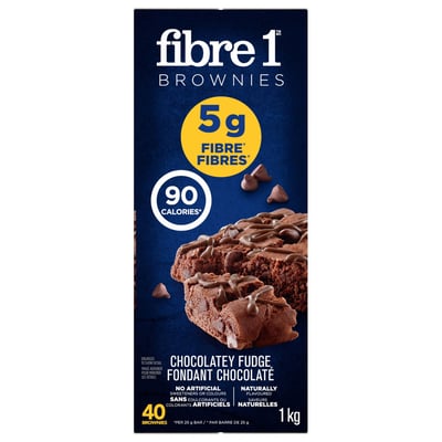 加拿大代購｜Fibre 1 巧克力布朗尼 25g×40入｜Maple Treats2