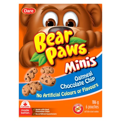 加拿大代購｜Dare Bear Paws 小熊掌軟餅乾 秋季新口味 楓糖 肉桂捲 香蕉麵包 11款｜Maple Treats10
