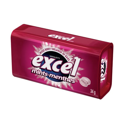 加拿大代購｜Excel 綜合莓果薄荷糖 鐵盒 34g 加拿大本土品牌｜Maple Treats1