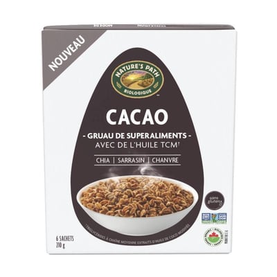 加拿大代購｜Nature's Path 有機超級食物燕麥 4款 Superfood Oatmeal｜Maple Treats4