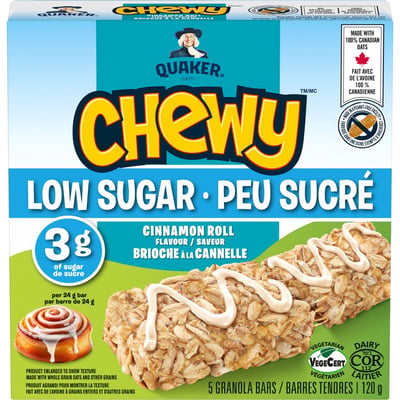 加拿大代購｜Quaker 桂格燕麥棒 新口味 Dipps Chewy 低糖 8款｜Maple Treats6
