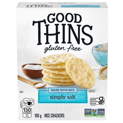 加拿大代購｜Good Thins 無麩質米餅脆片 100g 5款｜Maple Treats1