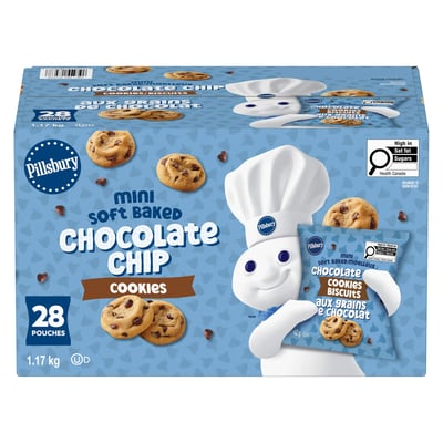 加拿大代購｜Pillsbury 迷你巧克力豆軟餅乾 42g×28包｜Maple Treats2