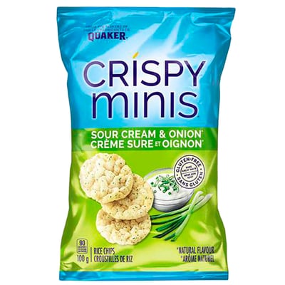 桂格米餅洋芋片100g｜Quaker Crispy mini Chips7