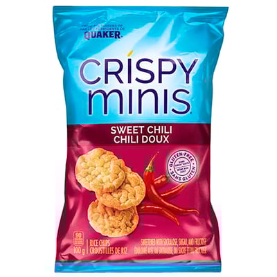 桂格米餅洋芋片100g｜Quaker Crispy mini Chips5