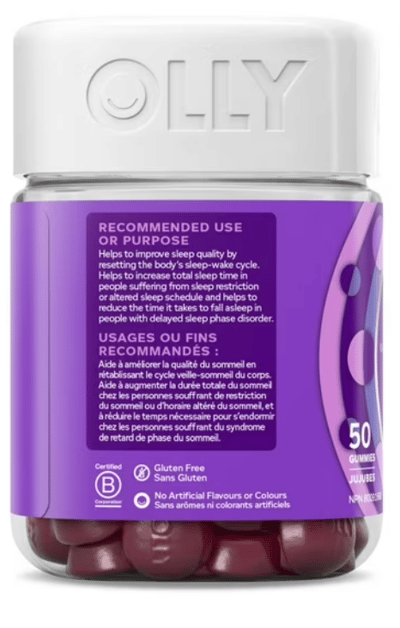 Olly 褪黑睡眠50入｜Melatonion4