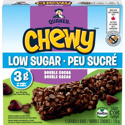 加拿大代購｜Quaker 桂格燕麥棒 新口味 Dipps Chewy 低糖 8款｜Maple Treats7