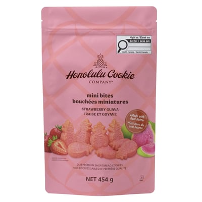 加拿大代購｜Honolulu Cookie 草莓芭樂迷你奶油酥餅 454g｜Maple Treats2
