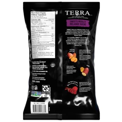 『好市多』Terra 真蔬菜洋芋片453g｜Real Vegetable Chips2
