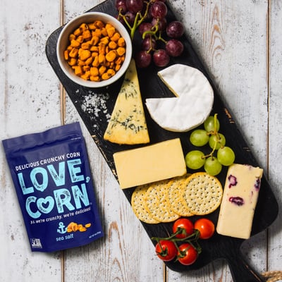 『好市多』LoveCorn海鹽香脆玉米點心 21包4