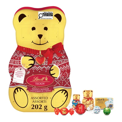 加拿大代購｜Lindt 瑞士蓮 聖誕節 Lindor 松露巧克力禮盒＆降臨曆 19款｜Maple Treats12