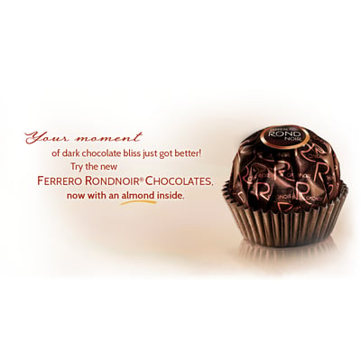 加拿大代購｜Ferrero Rondnoir 黑金莎黑巧克力 8顆 80g｜Maple Treats4