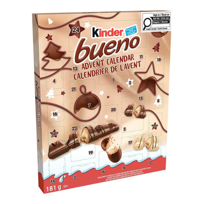 加拿大代購｜Kinder 健達 聖誕節巧克力降臨曆 經典／粉紅／Bueno 3款｜Maple Treats4