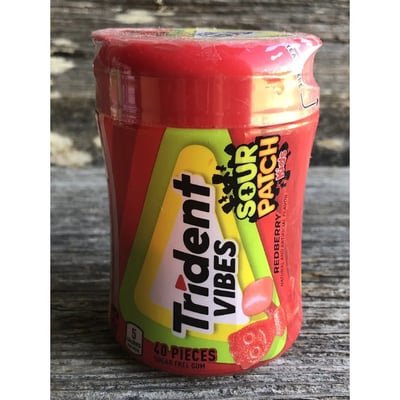 Trident sour patch kids 口香糖40入3