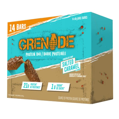 加拿大代購｜Grenade 高蛋白棒 60g×14條｜Maple Treats3