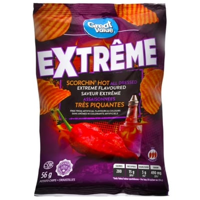 Great Value Extreme 洋芋片系列3