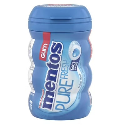 Mentos 曼陀珠爆漿無糖口香糖 50顆4