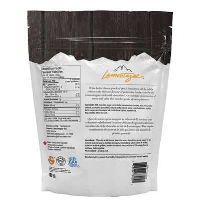 加拿大代購｜Lamontagne 玫瑰鹽牛奶巧克力開心果 500g｜Maple Treats3