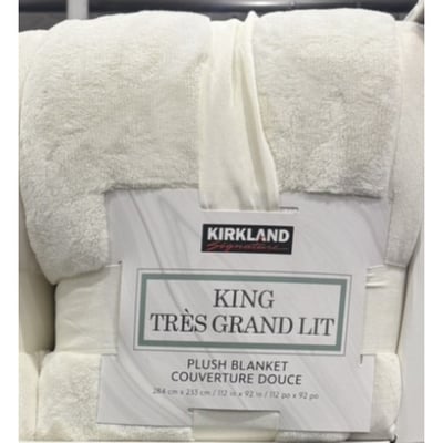 加拿大代購｜Kirkland 科克蘭 超柔保暖毛毯 Queen／King｜Maple Treats8