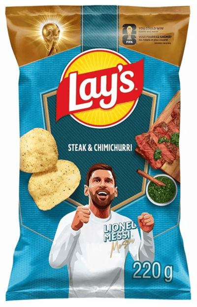 加拿大代購｜Lay's 世界盃限定款洋芋片 220g｜Maple Treats4