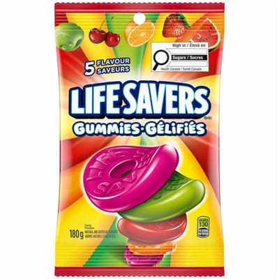 加拿大代購｜北美經典糖果 Starburst／Jolly Rancher／Life Savers 7款｜Maple Treats6