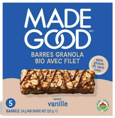 MadeGood 燕麥穀物系列｜Granola Bars10