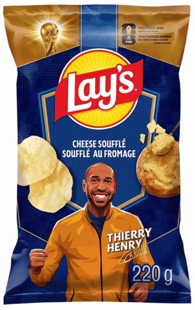 加拿大代購｜Lay's 世界盃限定款洋芋片 220g｜Maple Treats5